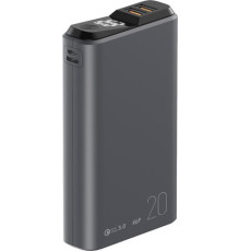 Внешний аккумулятор Olmio QS-20 20000mAh темно-серый