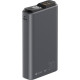 Внешний аккумулятор Olmio QS-20 20000mAh темно-серый