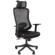 Офисное кресло CHAIRMAN CH563 черный пластик/черный