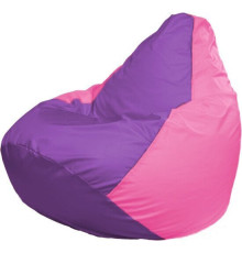 Кресло-мешок Flagman Груша Макси Г2.1-109 розовый/сиреневый