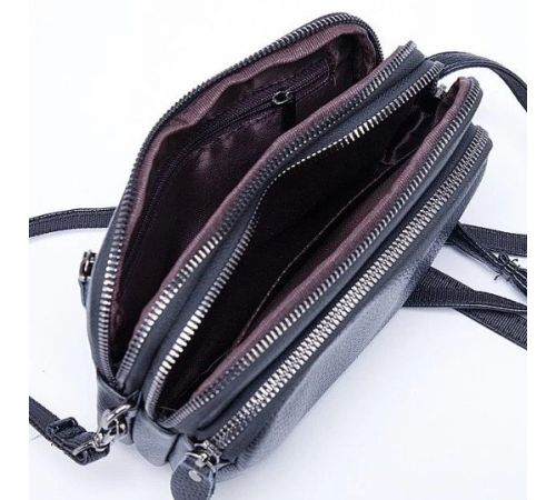 Женская сумка Poshete 886-60082H-BLK черный