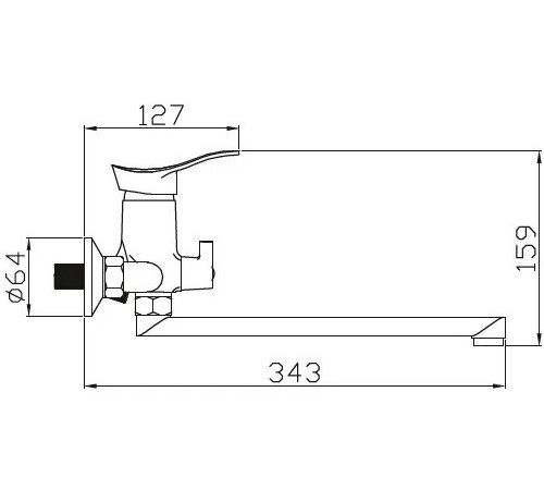 Смеситель Potato P22214