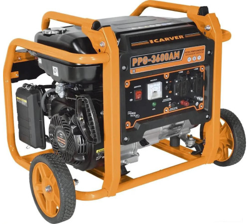 Бензиновый генератор Carver PPG-3600AM
