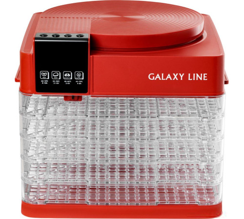 Сушилка для овощей и фруктов Galaxy Line GL2630 красный