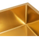 Кухонная мойка ARFEKA Eco AR 500*500 Gold PVD Nano Decor