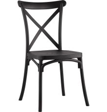 Стул Stool Group Кроссбэк пластиковый черный