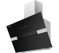 Кухонная вытяжка MAUNFELD Mersey 60 нержавеющая сталь/черное стекло