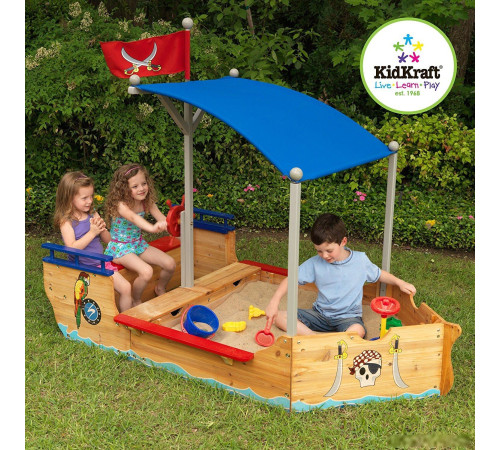 Песочница KidKraft Пиратская лодка 00128-KE