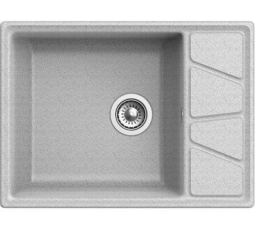 Кухонная мойка GranFest GF-V-680L серый
