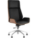 Офисное кресло TopChairs Crown SN A312 8383-29 Walnut Back черный