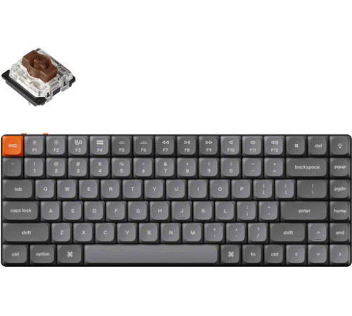 Клавиатура Keychron K3 Max RGB K3M-H3-RU Gateron Low Profile Brown 2.0