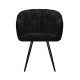 Стул DikLine 442 M18 черный/ножки черные
