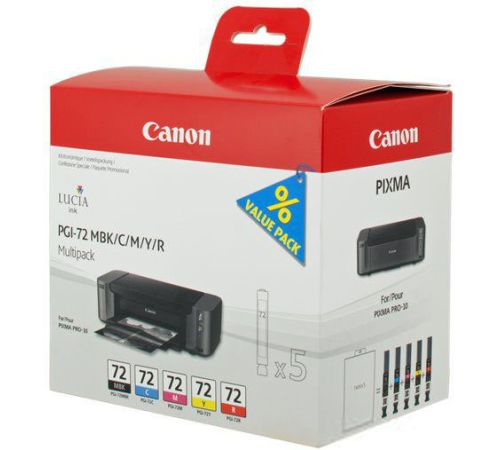 Картридж Canon PGI-72 MBK/C/M/Y/R Multi [6402B009]