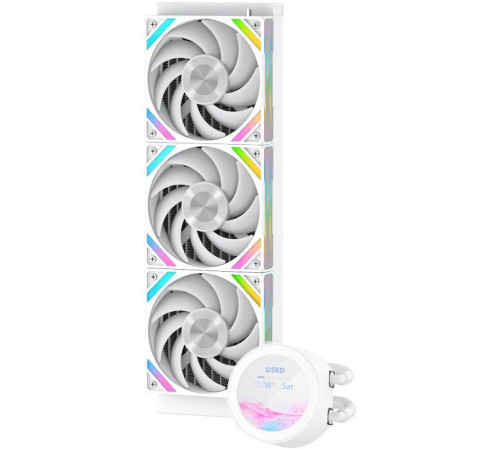 Система жидкостного охлаждения для процессора Sama Q70 360 белый