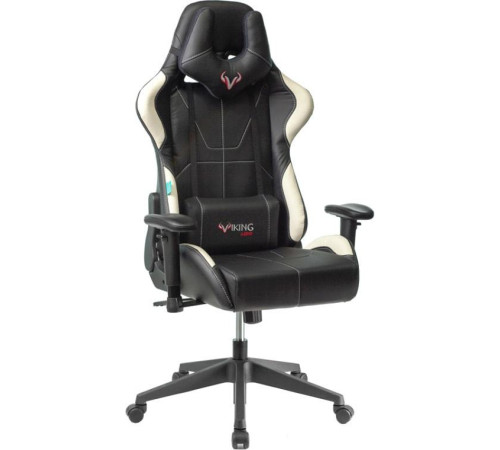 Кресло Zombie Viking 5 Aero черный/белый