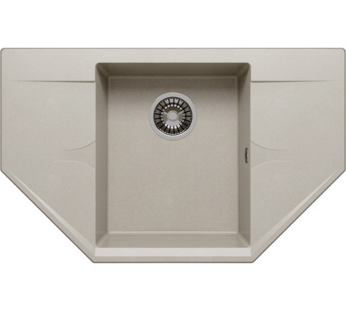 Кухонная мойка Polygran Riff-800 серый 14