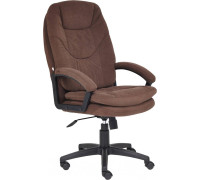 Кресло TetChair Comfort LT флок коричневый