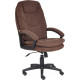 Кресло TetChair Comfort LT флок коричневый