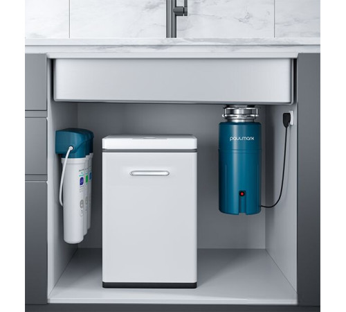 Кухонная мойка Paulmark NEXT-SKEW 74 Uni PM887444-GM черный/вороненая сталь