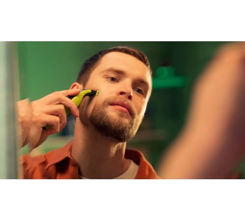 Триммер для бороды и усов Philips OneBlade Face QP2724/20
