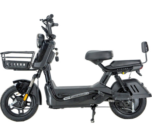 Электроскутер ZeuS Aurora черный