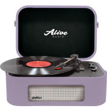 Виниловый проигрыватель Alive Audio Stories сиреневый