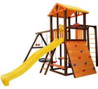 Игровой комплекс Perfetto Sport Bari-8 качели лодочка, паутина