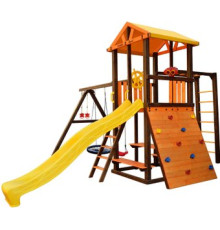 Игровой комплекс Perfetto Sport Bari-8 качели лодочка, паутина