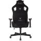 Игровое геймерское кресло Knight Outrider черный Light-20