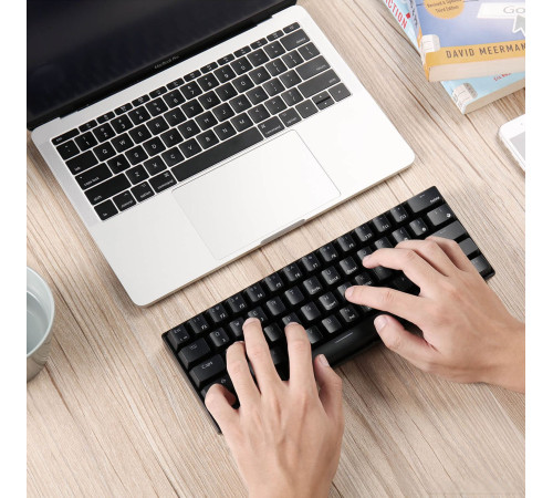 Клавиатура Royal Kludge RK61 RGB черный, RK Red