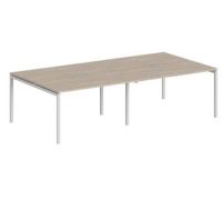 Стол Norden 280x143.8x75 SG.255.OL.44.WH белый/дуб светлый