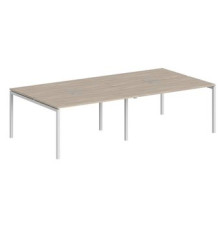 Стол Norden 280x143.8x75 SG.255.OL.44.WH белый/дуб светлый