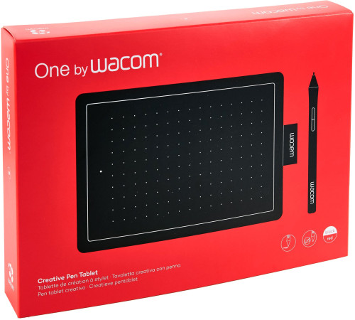 Графический планшет Wacom One by Wacom CTL-472 маленький размер
