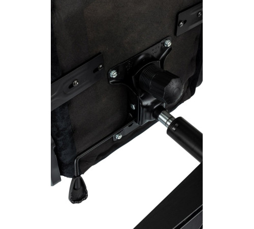 Игровое геймерское кресло Zombie Ghost Fabric черный Light-20