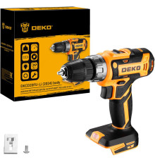 Дрель-шуруповерт Deko DKCD20FU-Li 2024 063-4454 без АКБ