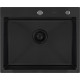 Кухонная мойка ARFEKA Eco AR мойка 600*500, коландер G, дозатор Black Decor