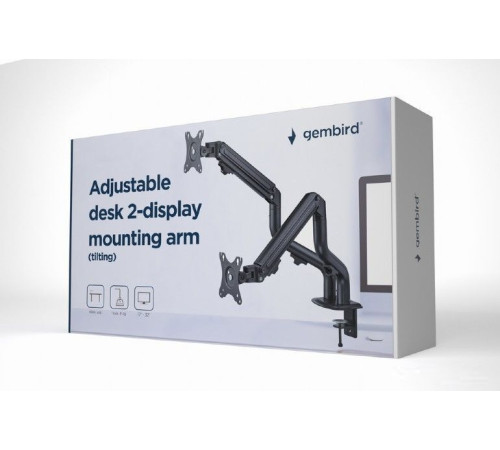 Кронштейн для монитора Gembird MA-DA2-02