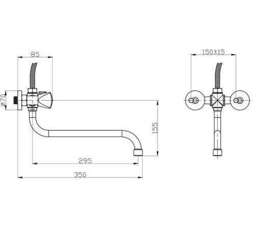 Смеситель РМС SL119-143