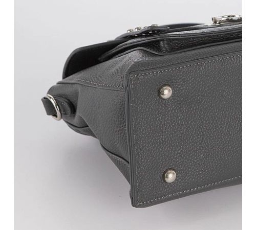 Женская сумка Poshete 845-SR20026OL-GRY серый