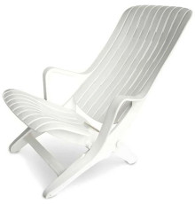Шезлонг Стандарт пластик Групп №1 белый