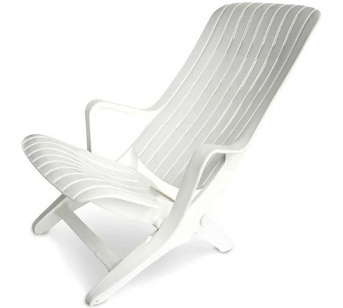 Шезлонг Стандарт пластик Групп №1 белый
