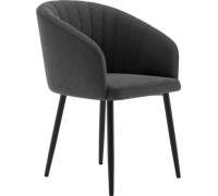 Стул с подлокотниками Табурет Верона бренди 26/каркас черный