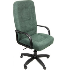 Офисное кресло Деловая обстановка Пилот Стандарт флок зеленый