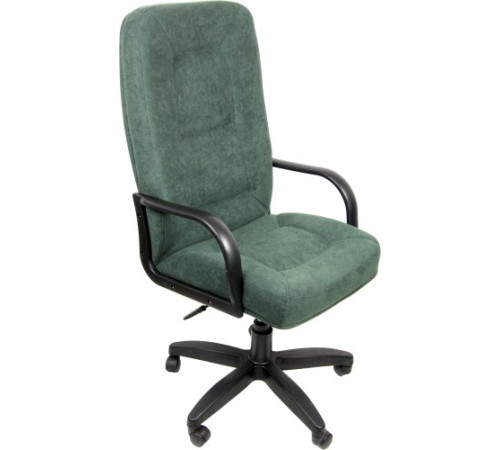 Офисное кресло Деловая обстановка Пилот Стандарт флок зеленый