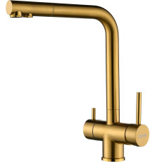 Смеситель ZorG Argos Premium PVD gold