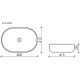 Умывальник Ceramica Nova Element CN6047MW