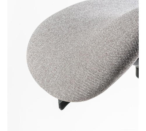 Офисный стул Chair Meister Saddle пластик белый/ткань серая