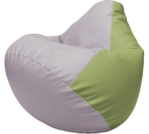 Кресло-мешок Flagman Груша Макси Г2.3-2519 сиреневый/оливковый