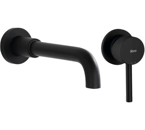 Смеситель Rea Lungo Long B0371 черный матовый