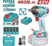 Гайковерт Total TIWLI42461 с 1-им АКБ, кейс